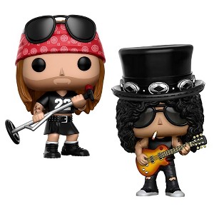 Funko 2 Pack Guns N' Roses - Axl Rose #50 & Slash #51 - 1 of 3