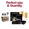 Smarty Had A Party Black Square Plastic Tableware Set - 120 Sets - 3 of 4