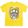 Boys' Short Sleeve Paw Patrol Rubble Badge Costume T-Shirt - 2 of 4