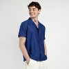 Campus Sutra Men Men's Indigo Blue Mandala Shirt - 3 of 4