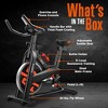 SQUATZ Stationary Exercise Bike with 8 Resistance Settings - Black - 2 of 4