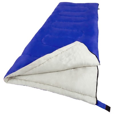 Leisure Sports Lightweight 2-Season Sleeping Bag for Spring/Summer - Blue