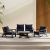 WestinTrends Avalon Outdoor 5-Piece Modular Sectional Patio Furniture Sofa Set - 2 of 4