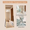 FURNIinspire Full Length Mirrors Floor Standing Body Mirror, Large Rectangle Mirror Long Dressing Mirror for Bedroom, Gold, 18"*58" - 4 of 4