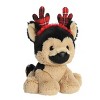 Aurora Small Judy German Shepherd Holiday Festive Stuffed Animal Brown 7" - 2 of 4