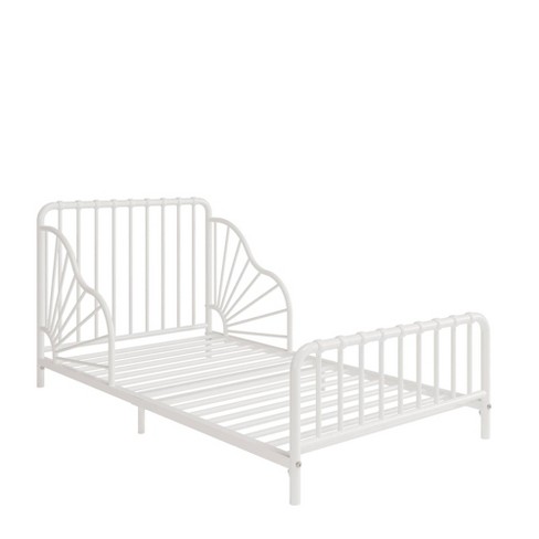 Quinn Metal Toddler Bed With Safety 1st Heavenly Dreams Baby And