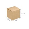 Unique Bargains Recycled Corrugated Paper Craft DIY Gift Wrap Tissue 1 Pc - 2 of 4