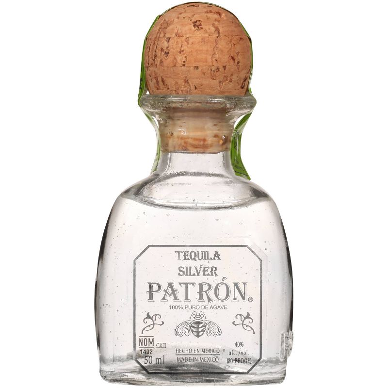 Patr&#243;n Silver Tequila - 50ml Bottle, 1 of 8