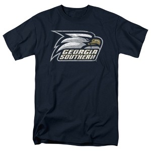 Men's Georgia Southern University Official Distressed Primary Logo T-Shirt - 1 of 4