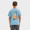 Boys' Short Sleeve Naruto Graphic T-Shirt - art class™ Dusty Blue - 3 of 4