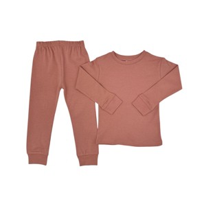 MONAG Toddler Organic Cotton T-Shirt Pajama Set - 1 of 4