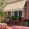 Yaheetech Manual Retractable Awning With Adjustable Angle & Height For Patio, Balcony, Courtyard, Porch, Deck - 2 of 4