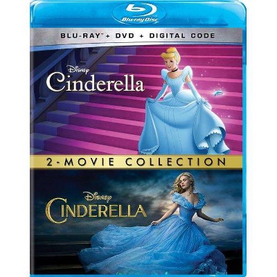 Cinderella Animated Live Action 2 Movie Collection Blu Ray Dvd Digital Target