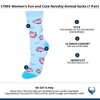 CTM Women's Fun and Cute Novelty Animal Socks (1 Pair) - 2 of 4