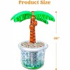 Joyfy 60" Inflatable Palm Tree Cooler, Summer Outdoor Drink  Cooler for Picnic Beach Pool, Beach Theme Party Pool Decor - 3 of 4