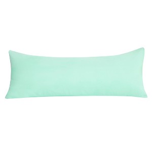 PiccoCasa 90 GSM Solid Soft Envelope closure Microfiber Body Pillowcase - 1 of 3
