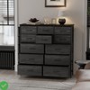 Dresser for Bedroom,Fabric Storage Tower w/ 12 Drawers Storage Drawers Fabric Storage Tower Chest of Drawers - 2 of 4