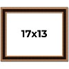PosterPalooza | Weathered Gold Picture Frame - UV Acrylic, Backing Board, Hanging Hardware Included - 2 of 4