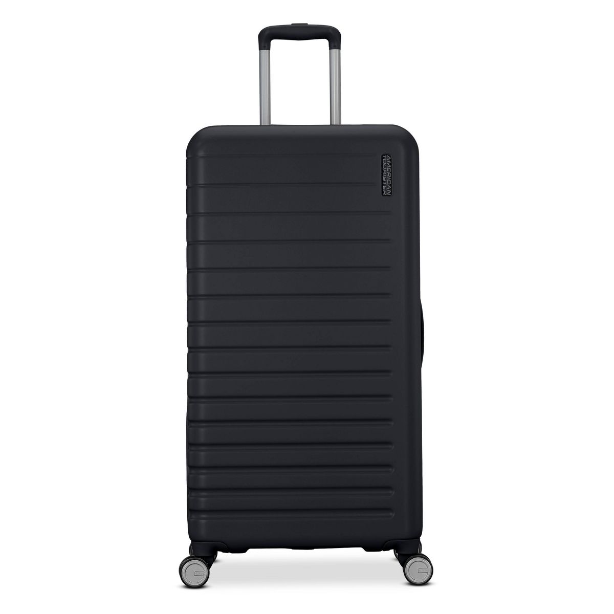 American Tourister Trunk Hardside Large Checked Spinner Wheels Suitcase