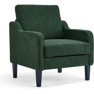 VINGLI Accent Chair for Living Room Chairs Reading Chair Mid Century Modern Chair Soft Chenille Sofa Chair Upholstered Arm Chair Comfy Side Chair - 1 of 4