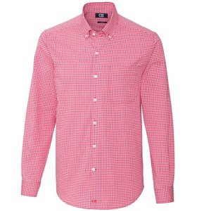 Cutter & Buck Mens Anchor Gingham Shirt - 1 of 1