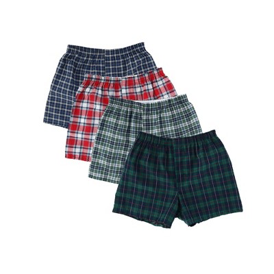 Fruit Of The Loom Men's Big And Tall Woven Boxer Underwear (4 Pack ...