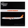 Airbus A340-600 Commercial Aircraft "Linea Aerea Conviasa" White with Orange Tail "Gemini 200" 1/200 Diecast Model by GeminiJets - 3 of 3
