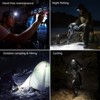 Lepro 320015 Battery Powered Headlamp: 1300Lux Super Bright with Red Light, IPX4 Waterproof  for Outdoor, Power Outages, Emergency, Hurricane, 2 Pack - 2 of 4