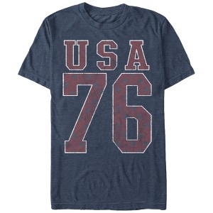 Men's Lost Gods Fourth of July  USA Number 76 T-Shirt - 1 of 3