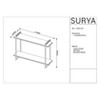 Mark & Day Franklin Modern Console Table - 2 of 2