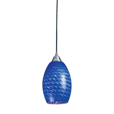 Elk Home Mulinello 1 - Light Pendant in  Satin Nickel