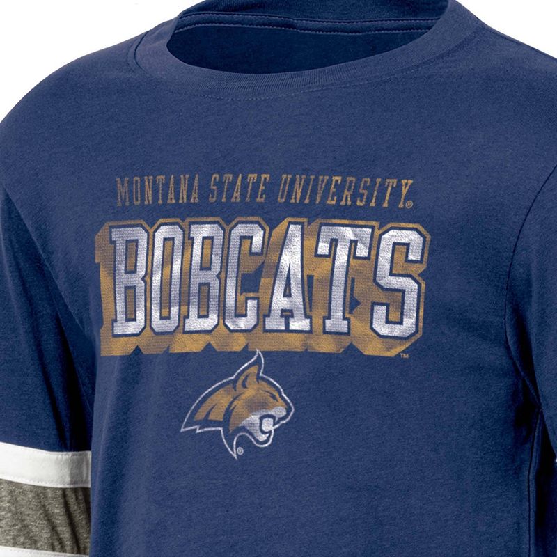 NCAA Montana State Bobcats Boys&#39; Long Sleeve T-Shirt, 3 of 4
