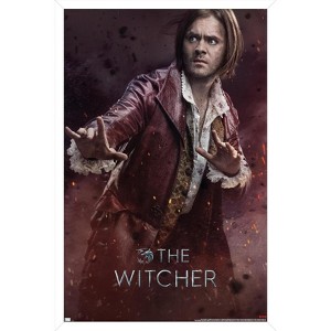 Trends International Netflix The Witcher: Season 3 - Jaskier One Sheet Framed Wall Poster Prints - 1 of 4