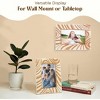 Folkulture 4x6 Picture Frames, Photo Frame with Plexiglass, Vertical & Horizontal Formats Picture Frames Wall Hanging or Tabletop Farmhouse Decor - 4 of 4