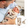 Sweet Jojo Designs Boy Newborn Baby Layette Gift Set Wild West Cowboy Multicolor 8pc - 2 of 4