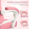 Furniliving Gaming Chair for Adults with Cat Ears Lumbar Support & Headrest Ringing Accessories Cute, Ergonomic Computer Chair for Girls - 4 of 4