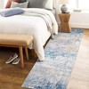 Modern Abstract Rug Washable Rug Low Pile Non-Slip Rugs for Living Room Bedroom - 2 of 4