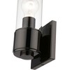 Livex Lighting Quincy 1 - Light Sconce in  Black Chrome - 2 of 4