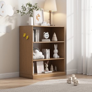 SpassWay 31"L 16"D Wood Storage Cabinet Decorative Sideboard Kids Classroom Storage Bookshelves/Bookcase with Adjustable Shelves - 1 of 4