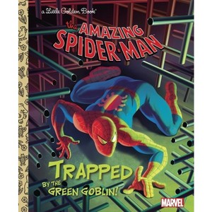 Trapped by the Green Goblin! (Marvel: Spider-Man) - (Little Golden Book) by  Frank Berrios (Hardcover) - 1 of 1