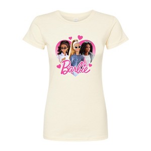 Women's - Barbie - Valentine's Day Fitted Graphic T-Shirt - 1 of 2