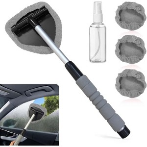 TruAIR Car Window Cleaner Tool with Brush and Duster - 1 of 4