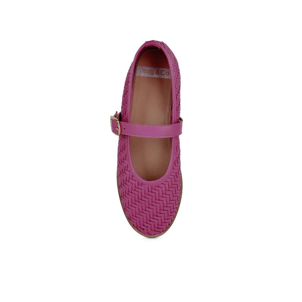 Обувь Rag & Co Womens Nazuka Handcrafted Real Suede Leather Flats 9 — фото 5