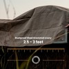 WHITE DUCK Heavy Duty Canvas Tarp, 18 oz Water-Resistant Cotton  with Reinforced Edges & Stainless Steel Grommets - 4 of 4
