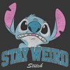 Boys Lilo & Stitch Distressed Stay Weird Alien T Shirt - 2 of 4