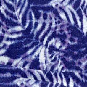 blue tie dye palm