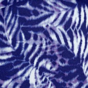 blue tie dye palm