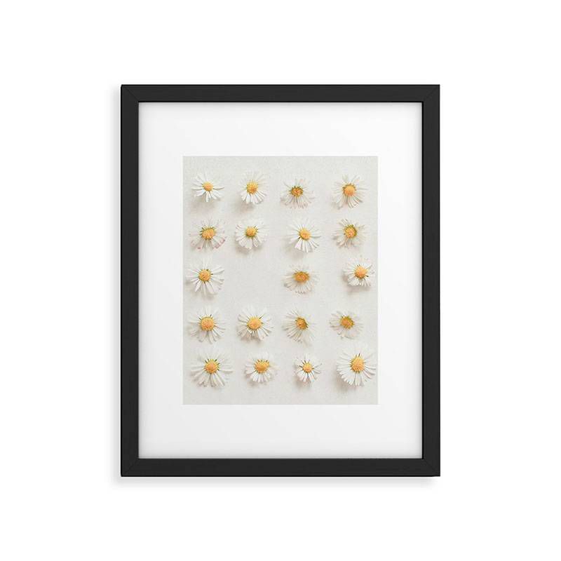 Cassia Beck Daisy Collection Framed Wall Art - Deny Designs, 1 of 4