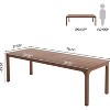 Tribesigns 78.7 Inches Extra Long Computer Desk 2 Person Desk, Double Desk Workstaion for Home Office - 3 of 4