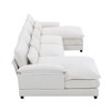 NicBex Modern 110" Sectional Sofa Modular U Shaped Sofa Couch with Waist Pillows for Living Room Apartment - 4 of 4